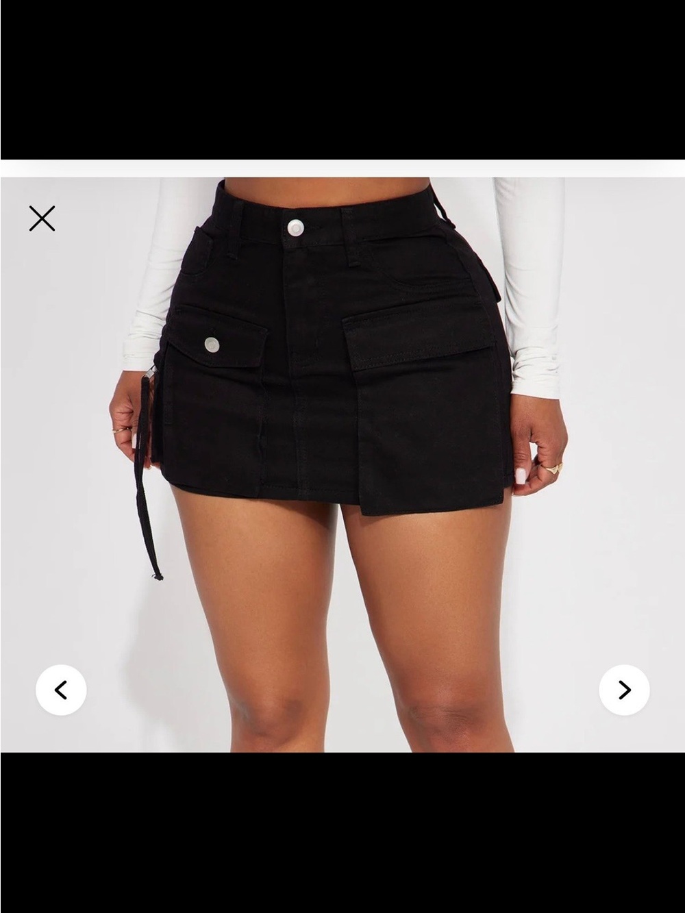 Cargo Mini Skirt